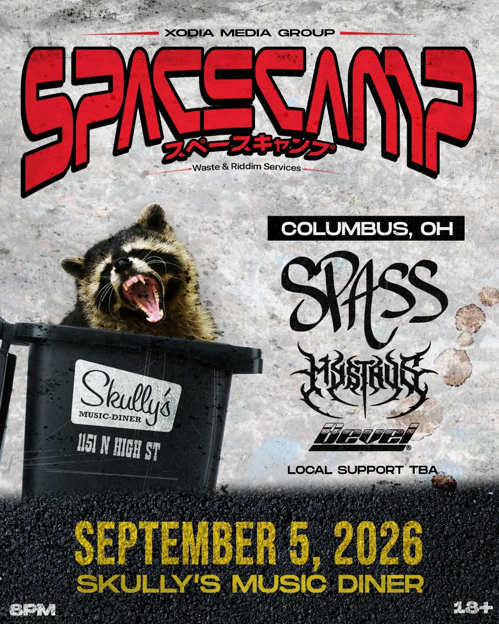 Spass — event flyer