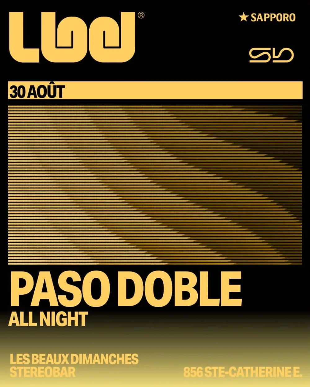 Paso Doble — event flyer
