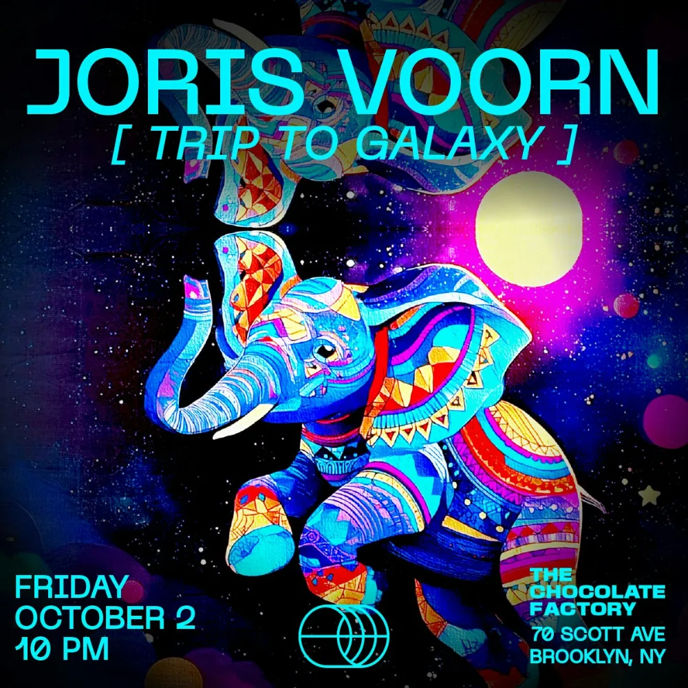 Joris Voorn — event flyer