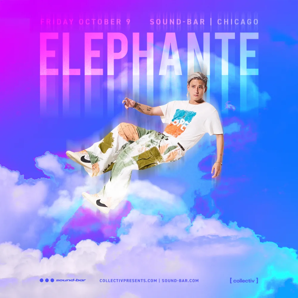Elephante — event flyer