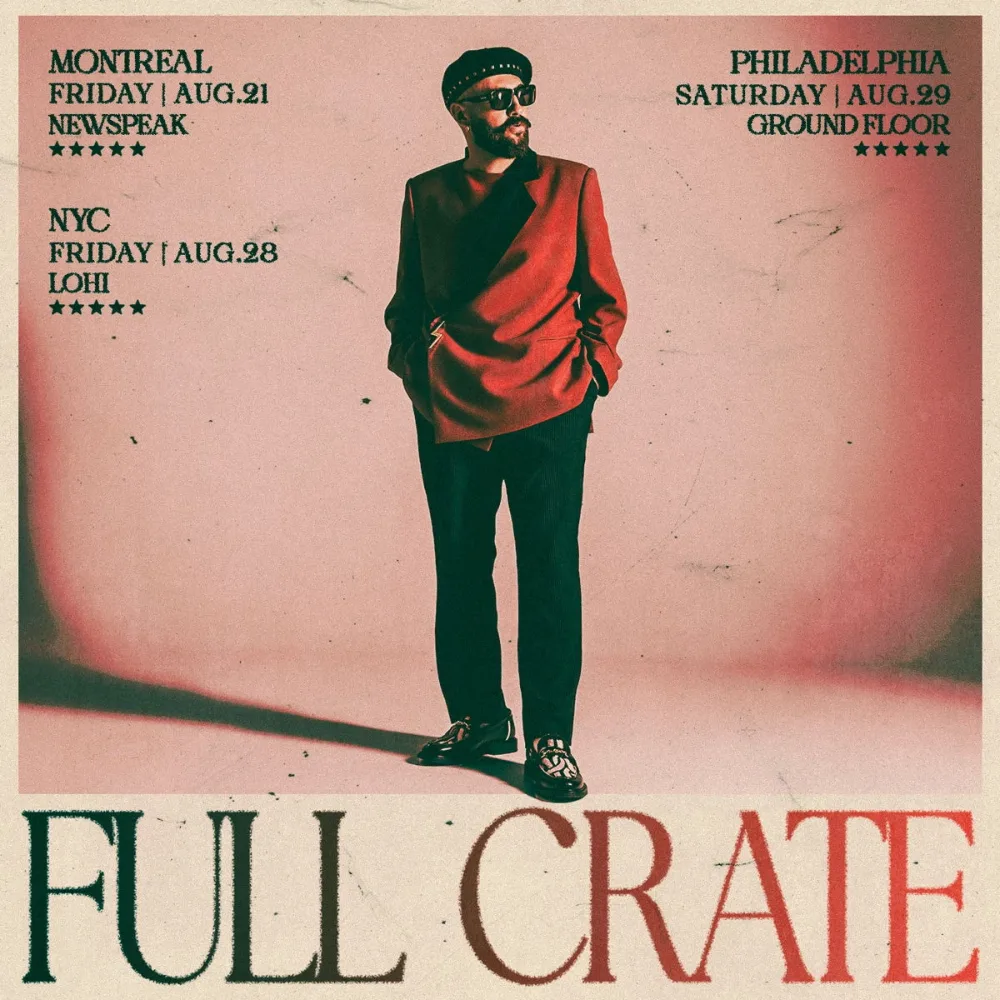 Full Crate — event flyer