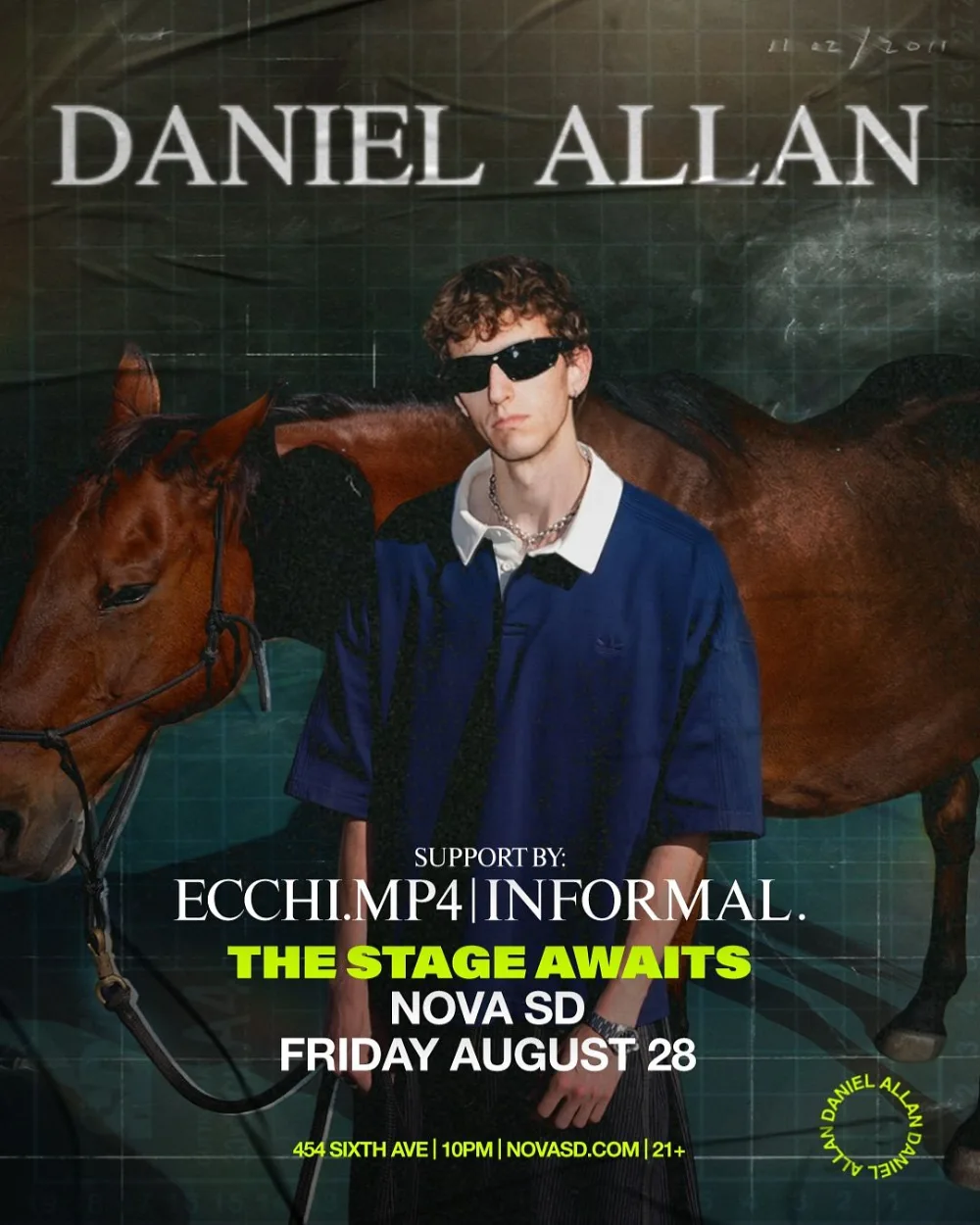 Daniel Allan — event flyer