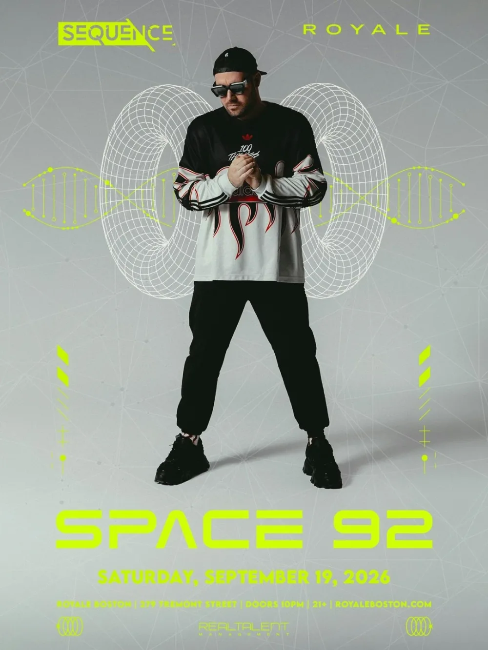 Space 92 — event flyer