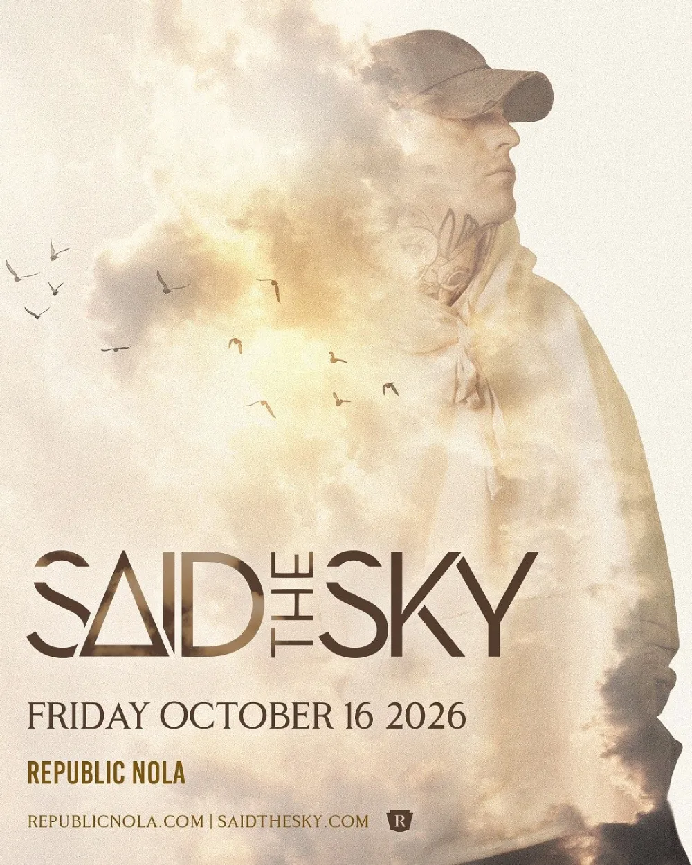 Said The Sky — event flyer