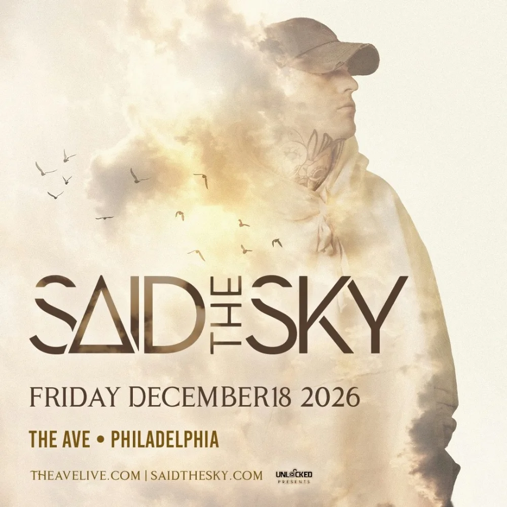Said The Sky — event flyer