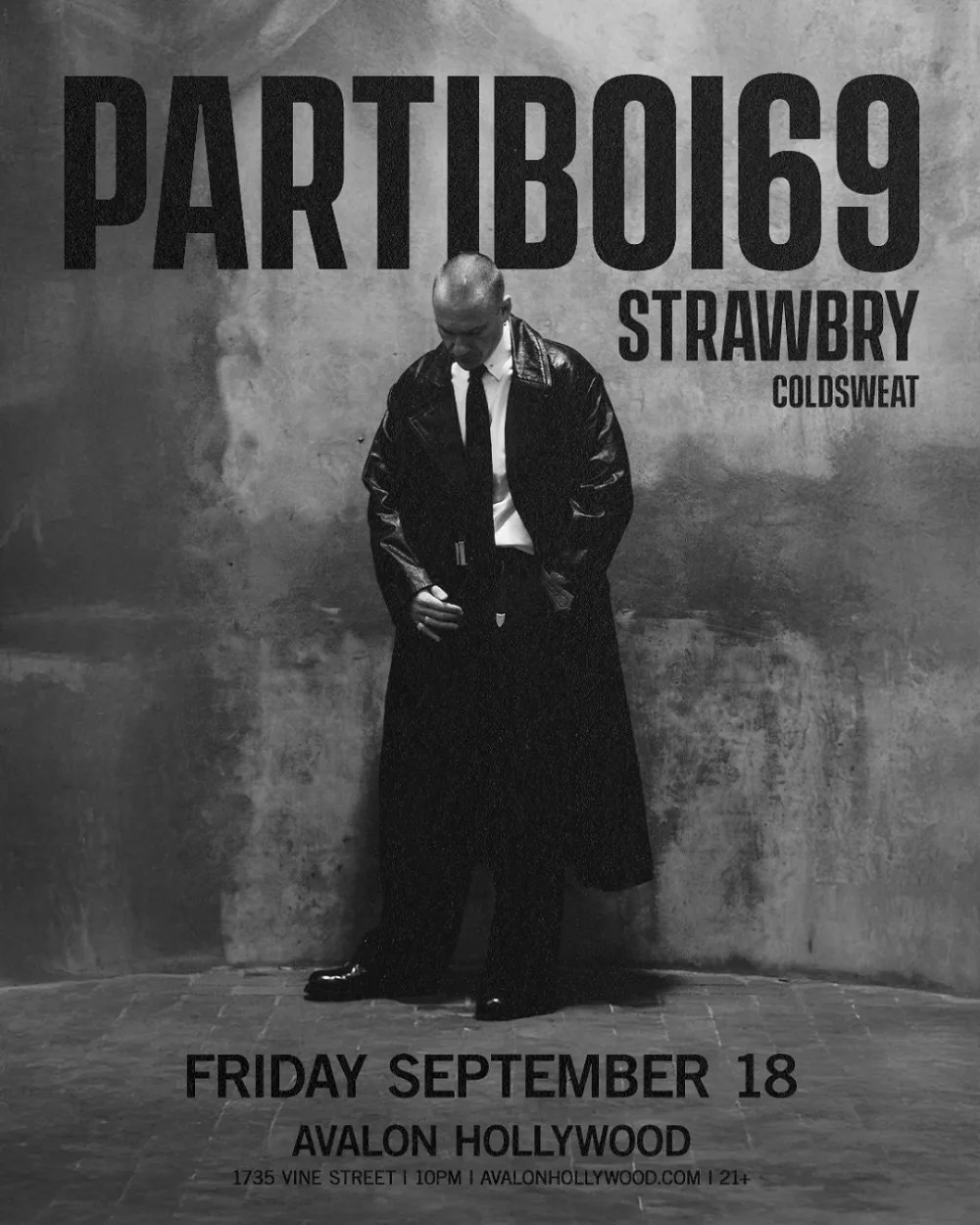Partiboi69 — event flyer