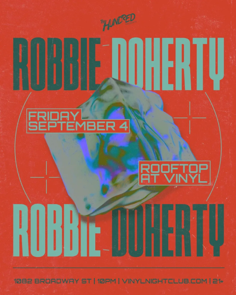 Robbie Doherty — event flyer