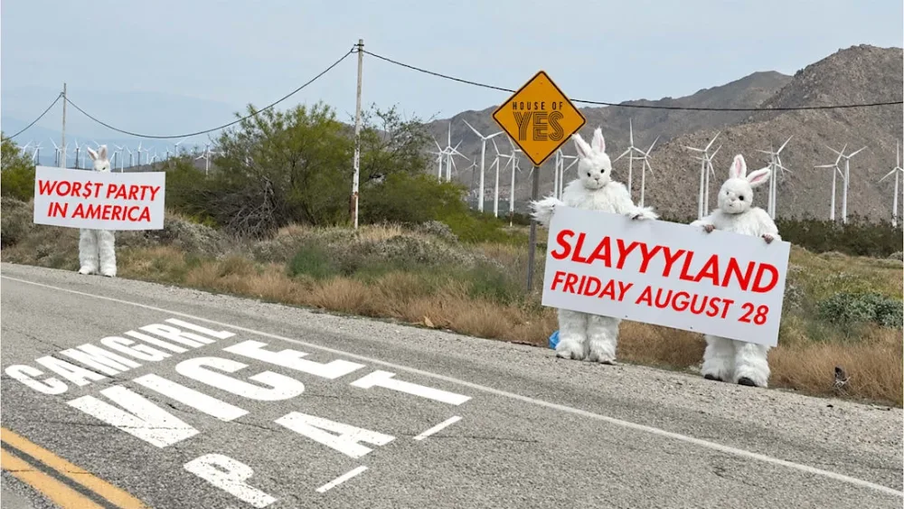 CAM GIRL, P_A_T — event flyer