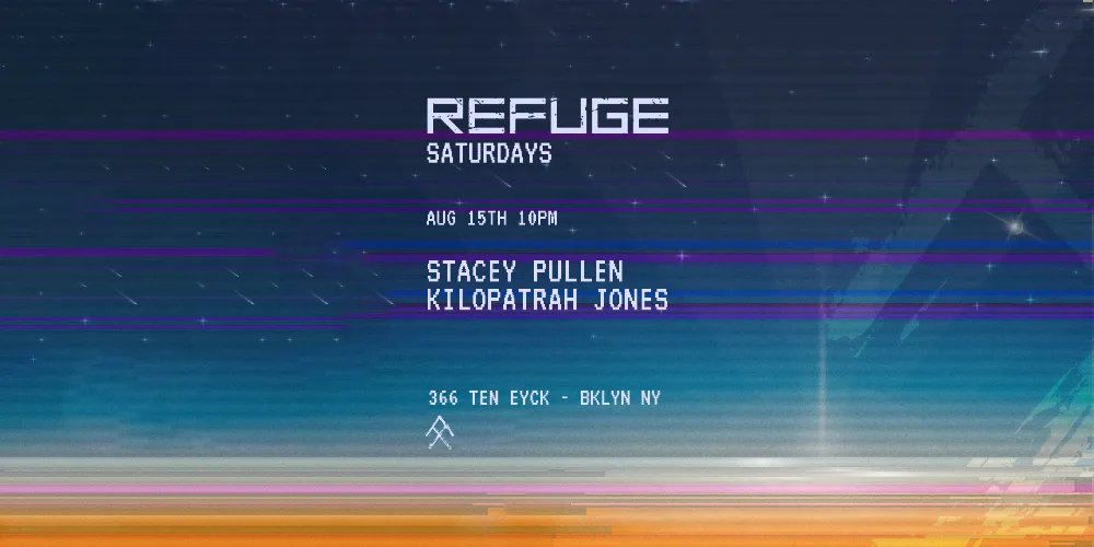 Stacey Pullen, Kilopatrah Jones — event flyer