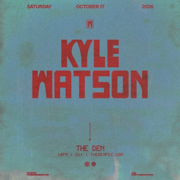 Kyle Watson — event flyer