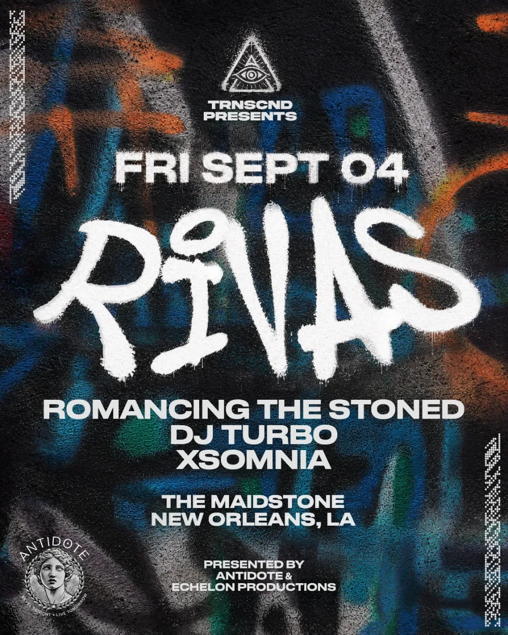 Rivas — event flyer