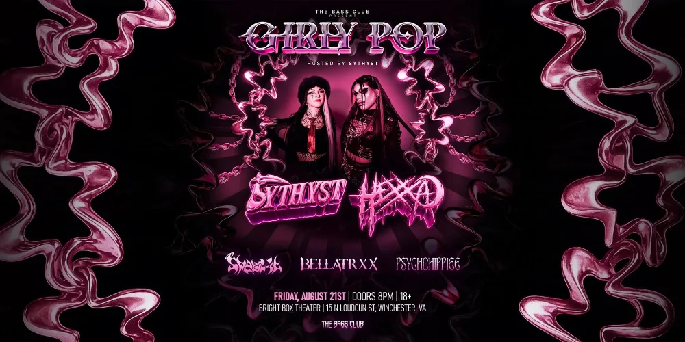 GIRLY POP — event flyer