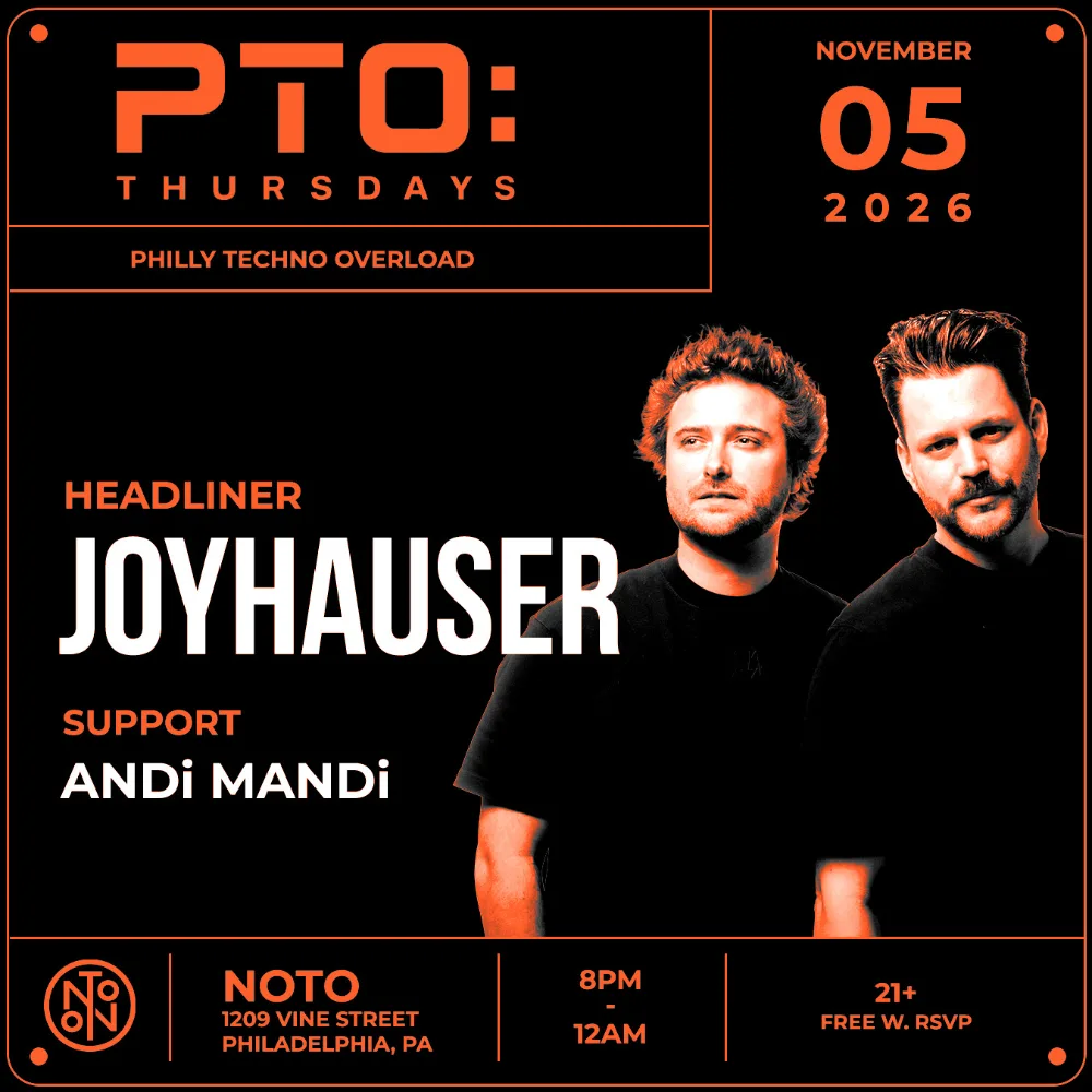 PTO Thursdays — event flyer