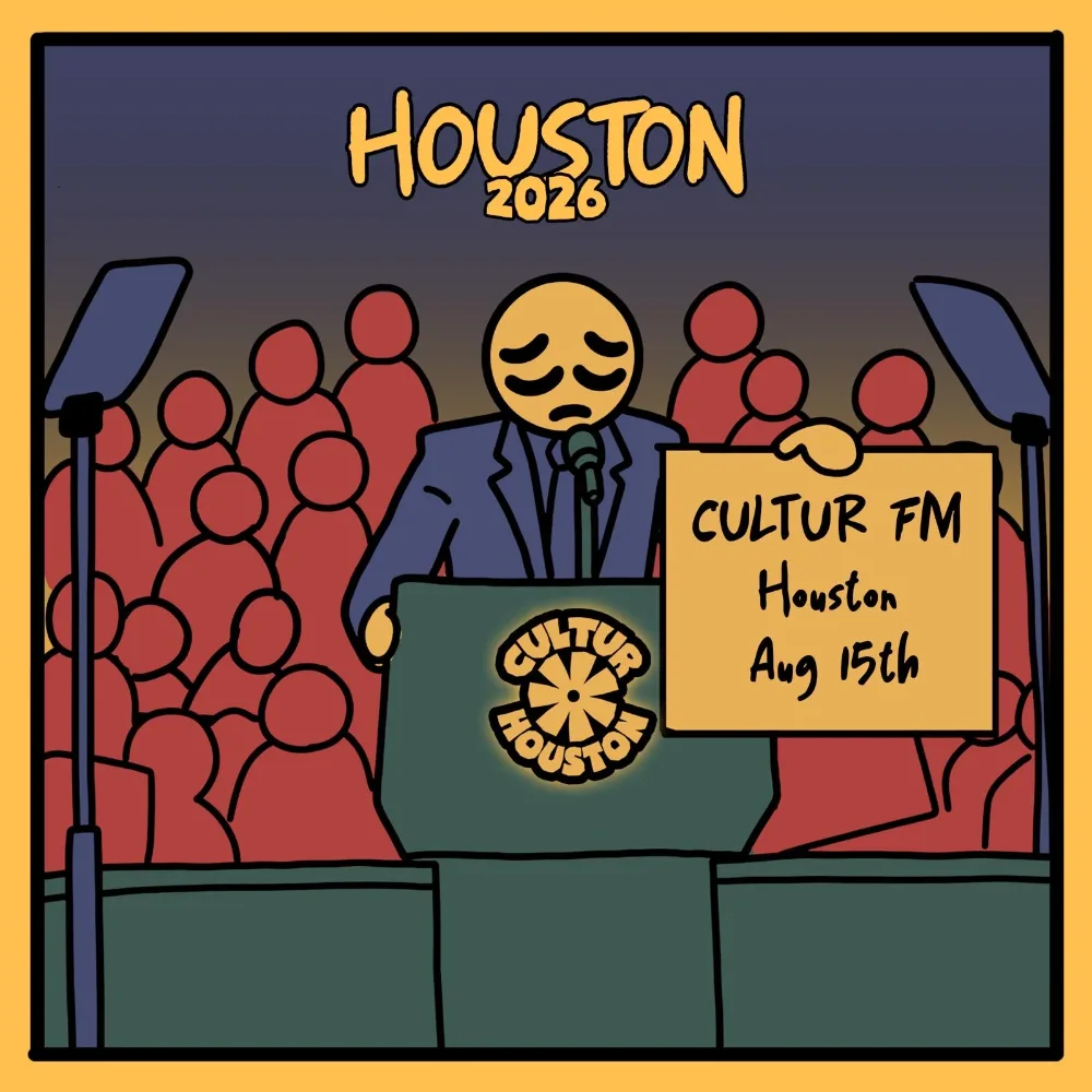 CULTUR FM — event flyer