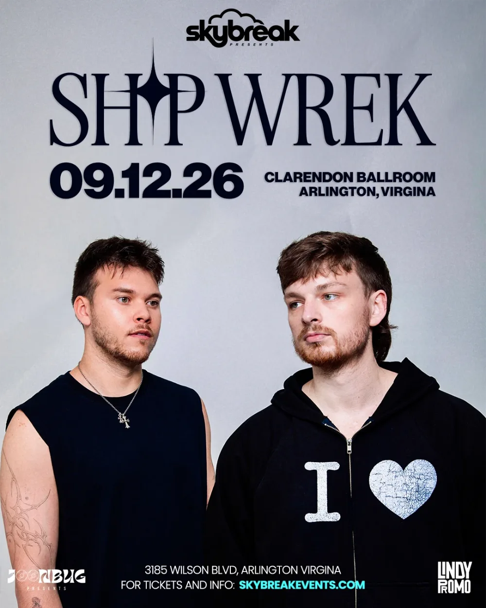Skybreak Presents — event flyer