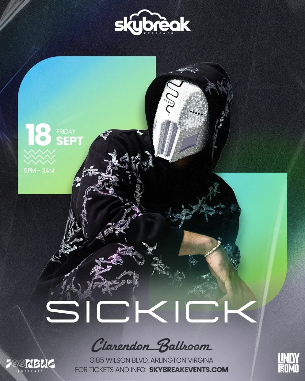 Skybreak Presents — event flyer
