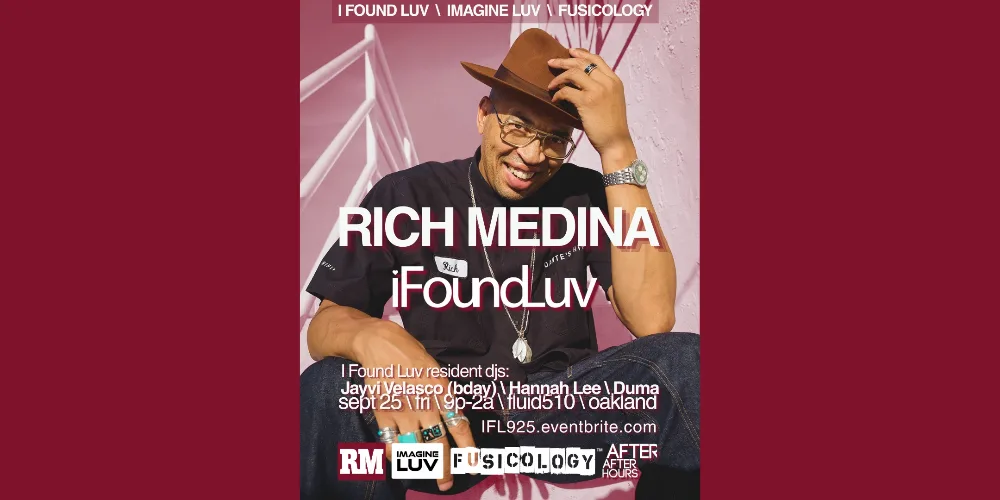 Rich Medina — event flyer