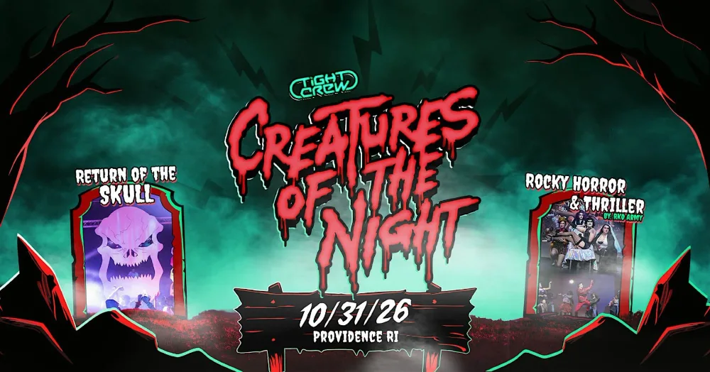 Creatures Of The Night — event flyer