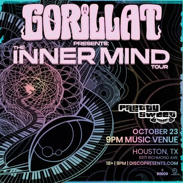 GorillaT, Pretty Sweet (USA) — event flyer