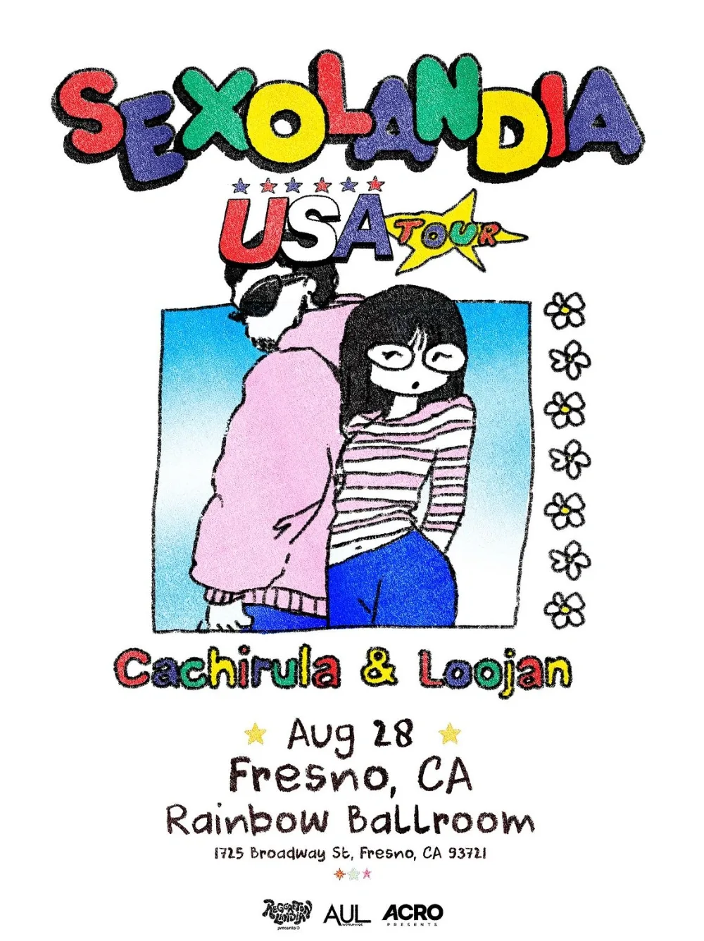 Cachirula & Loojan | Sexolandia Tour — event flyer