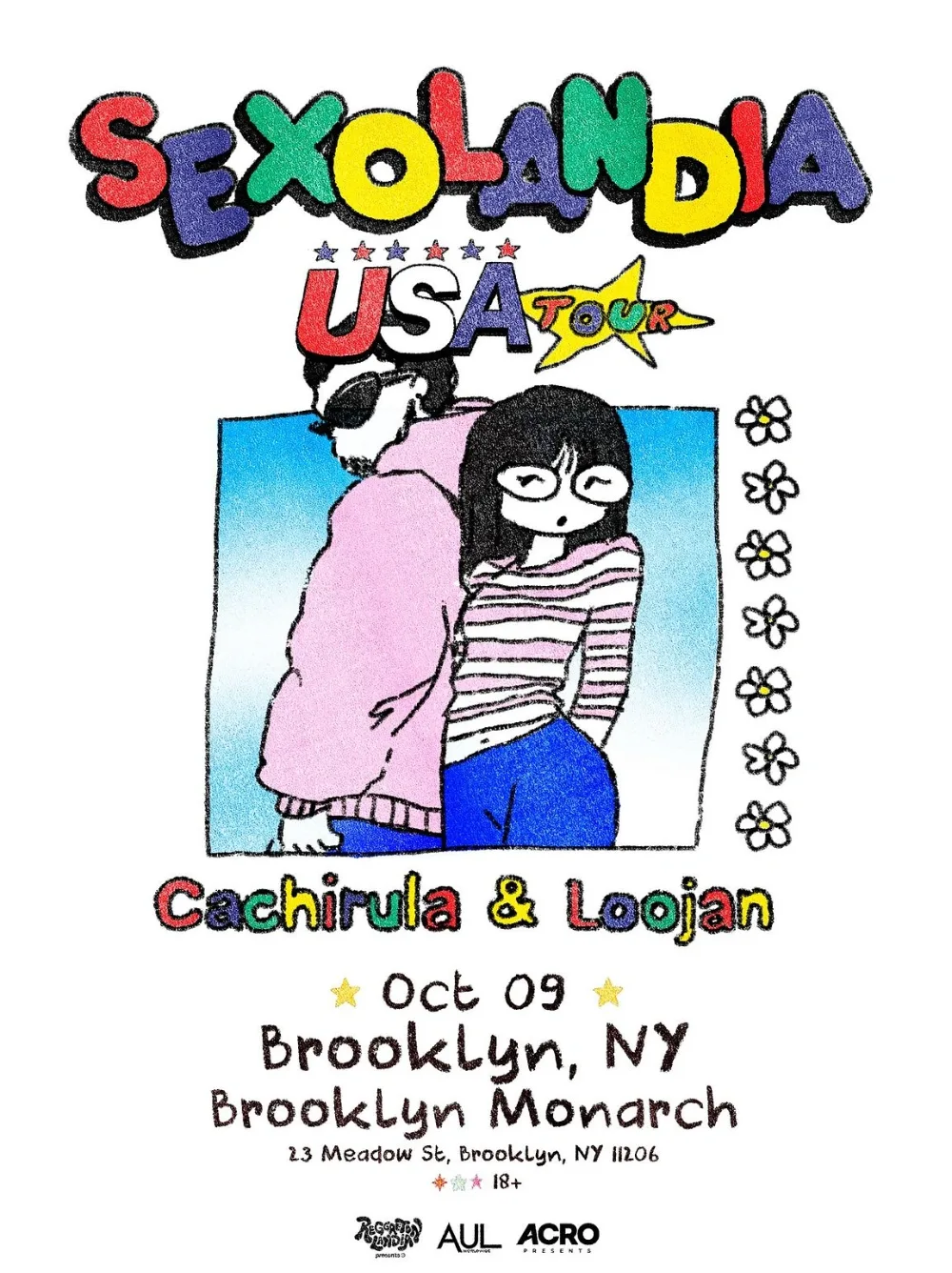 Cachirula & Loojan | Sexolandia Tour — event flyer