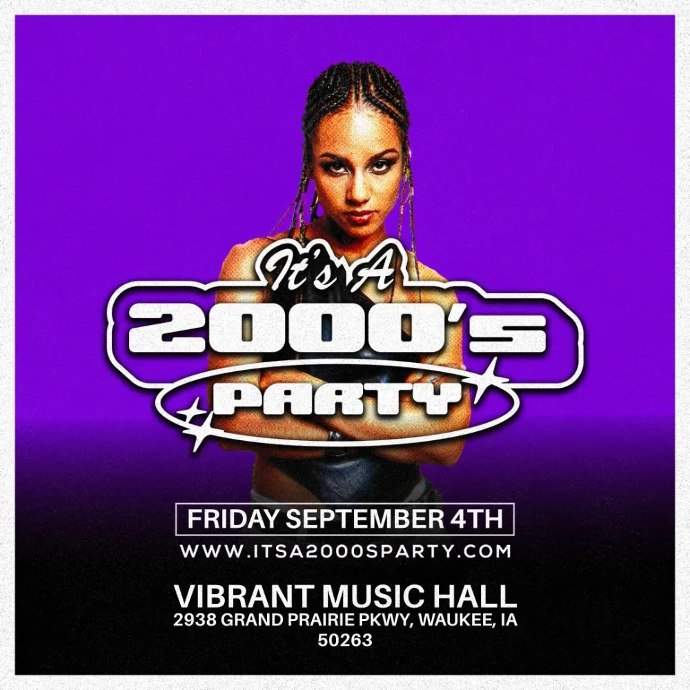 It's A 2000's Party - Waukee — event flyer
