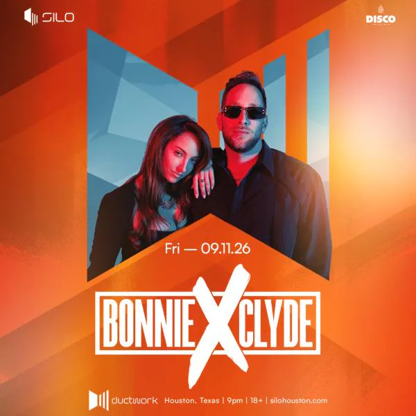 BONNIE X CLYDE — event flyer