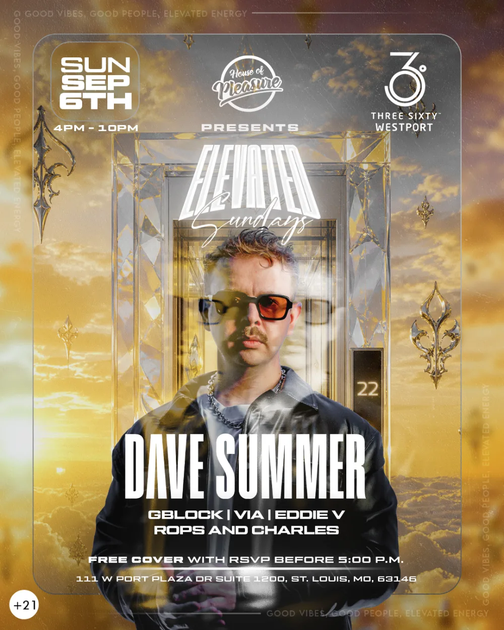 Elevated Sundays — event flyer