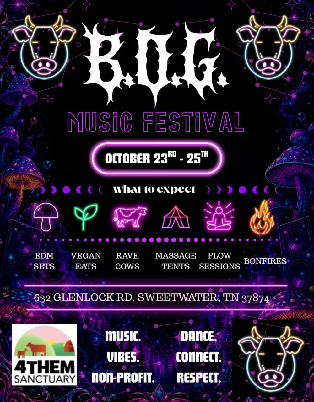 Stream Song Alert BOG Music Festival – Sweetwater – Oct 25 | Edmtrain