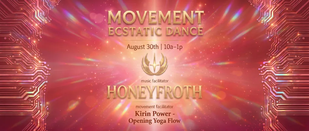 MOVEMENT Ecstatic Dance SF — event flyer