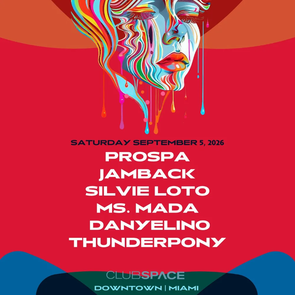 Prospa, Jamback, Silvie Loto, Ms. Mada, Danyelino, Thunderpony — event flyer