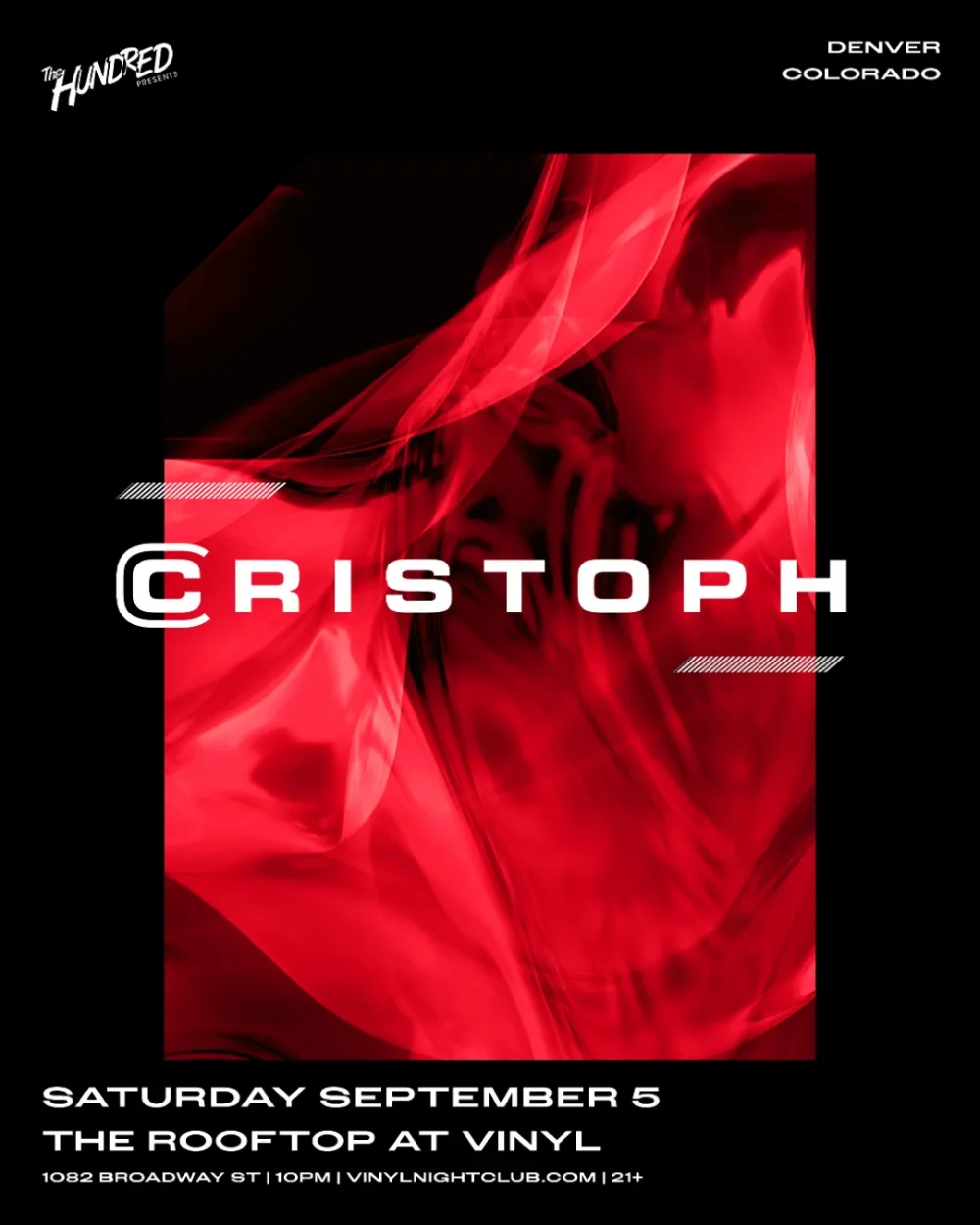 Cristoph — event flyer