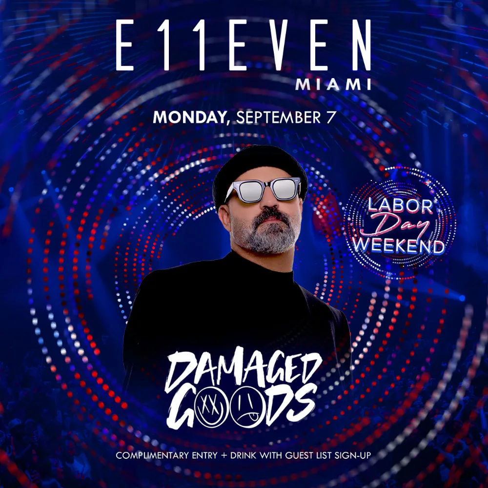 Damaged Goods — event flyer