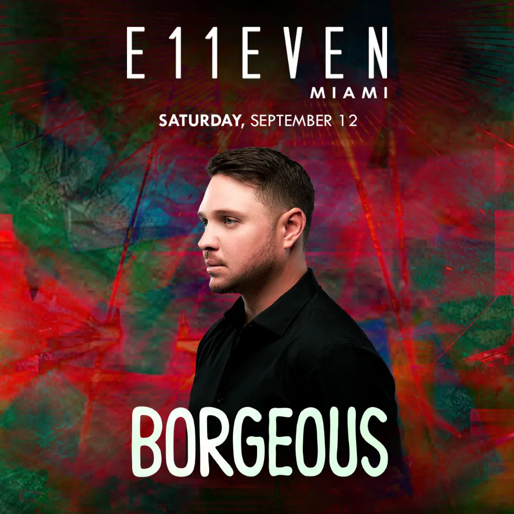 Borgeous — event flyer