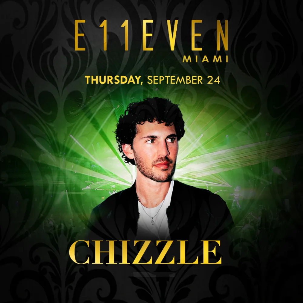 Chizzle — event flyer