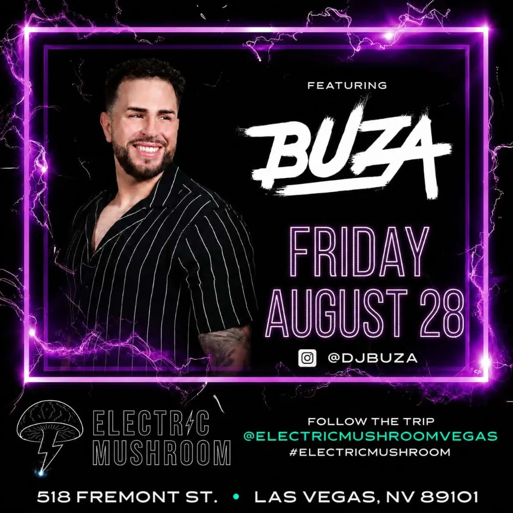 Buza — event flyer