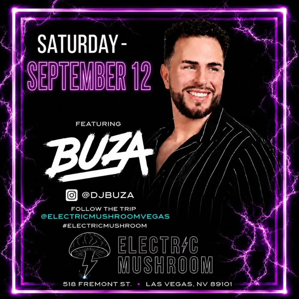 Buza — event flyer