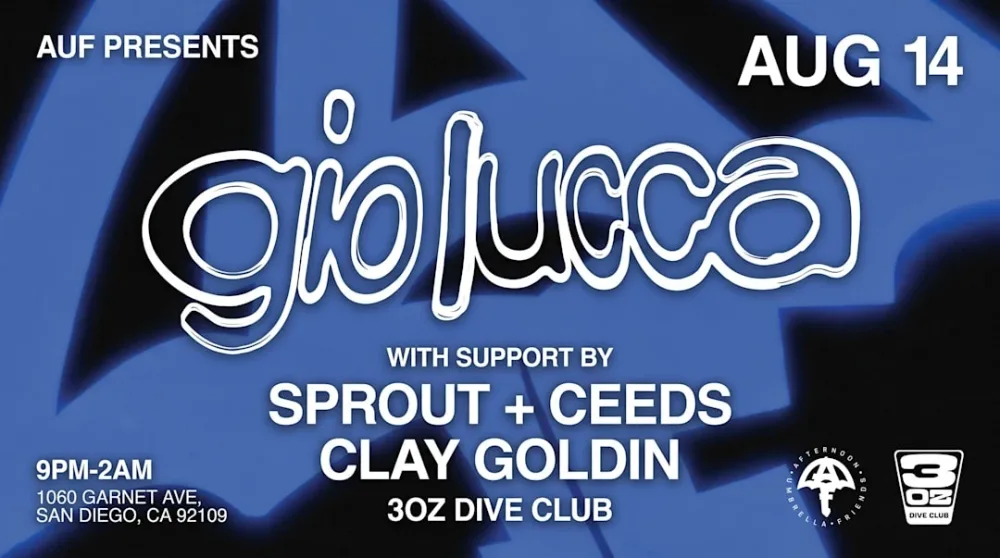 AUF Presents — event flyer
