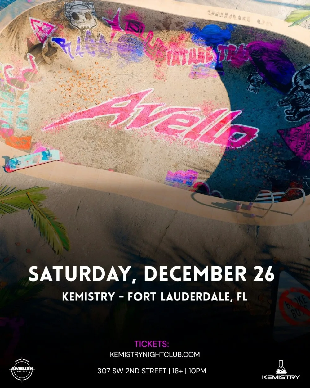 AVELLO — event flyer