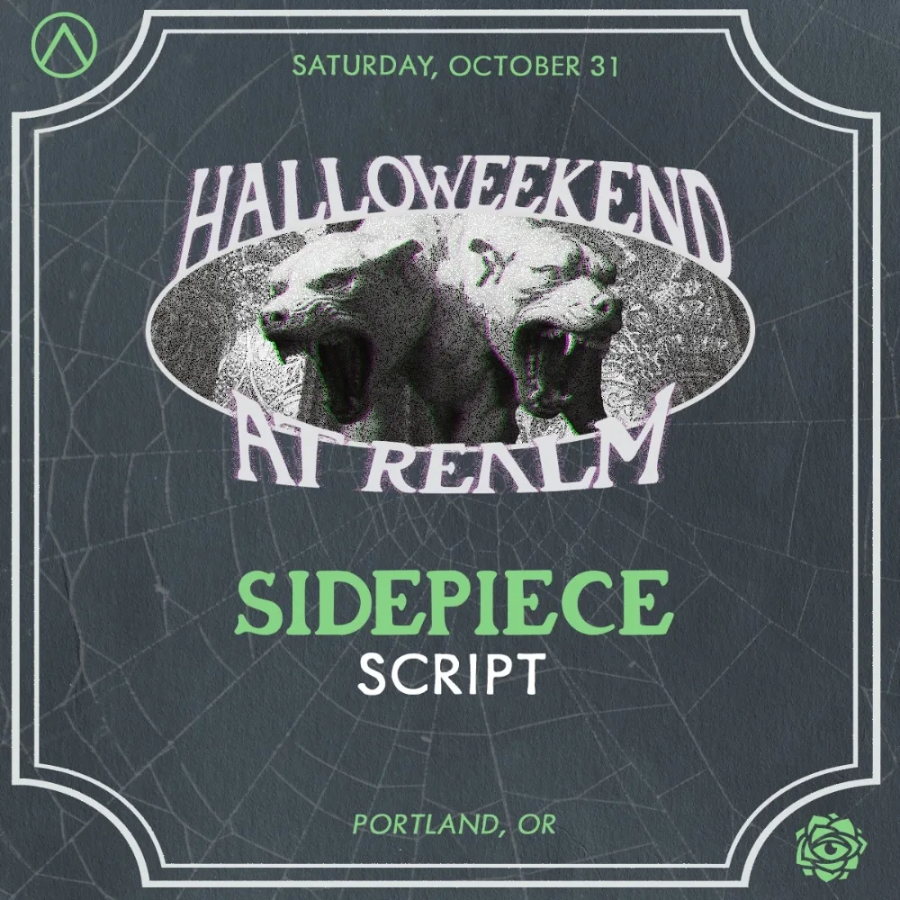 SIDEPIECE — event flyer
