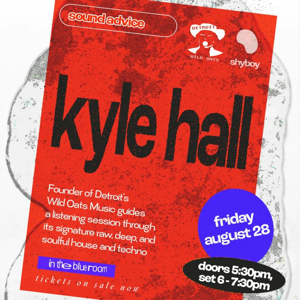 Kyle Hall — event flyer