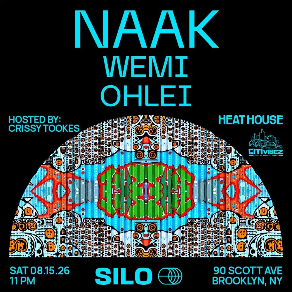 Heat House — event flyer