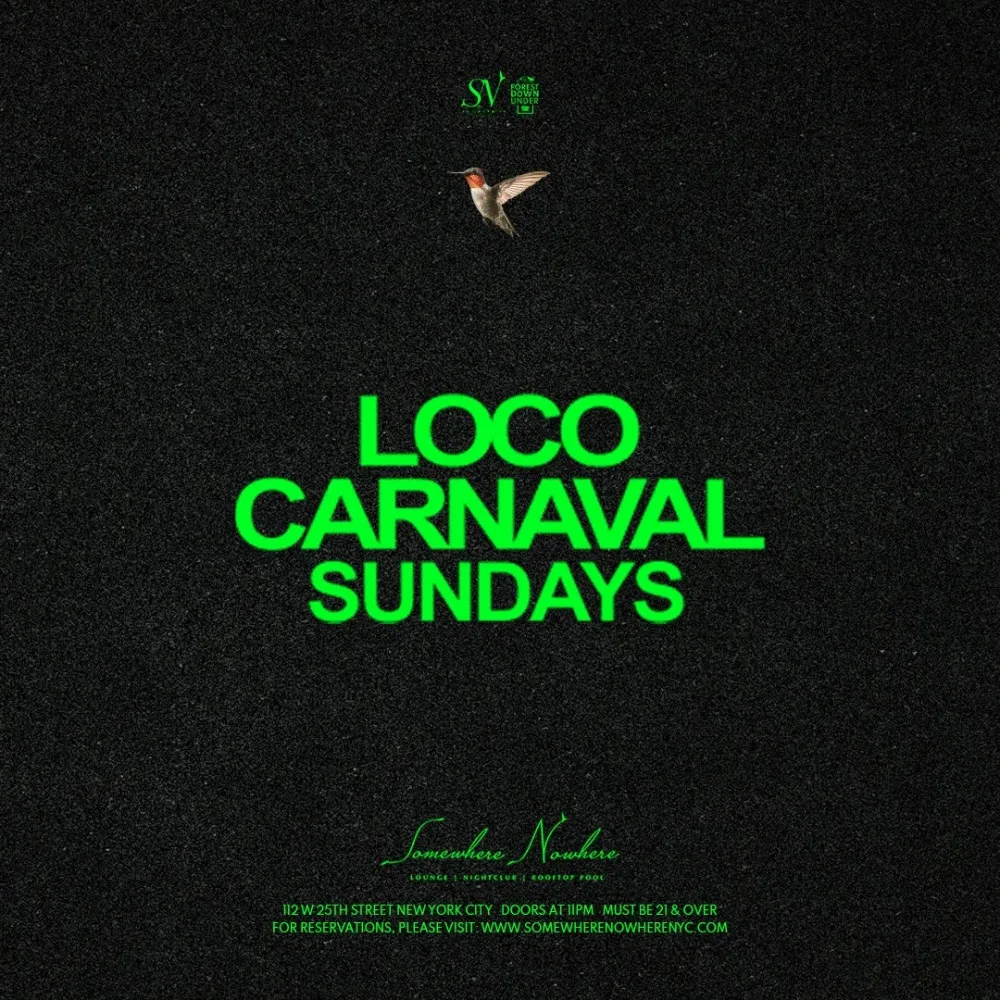 Loco Carnaval Sundays — event flyer