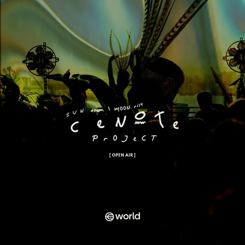Cenote Project — event flyer