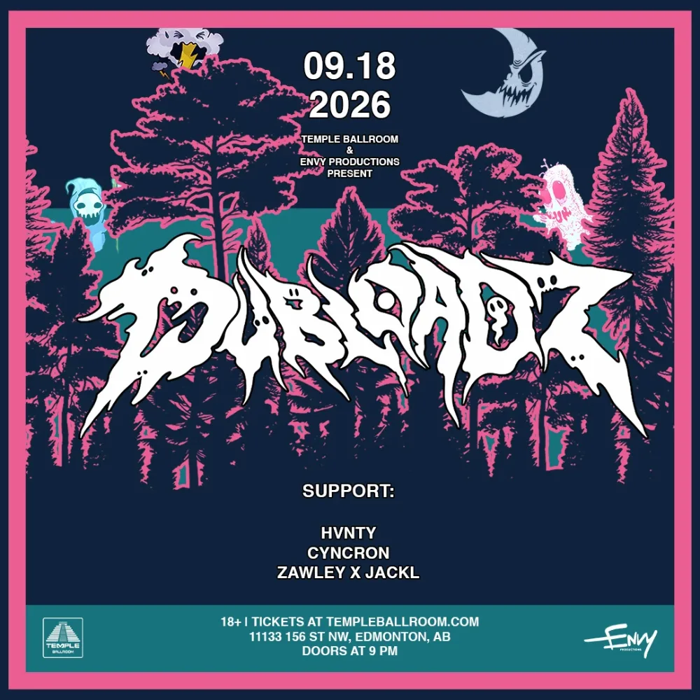 Temple Ballroom & Envy Productions Presents — event flyer