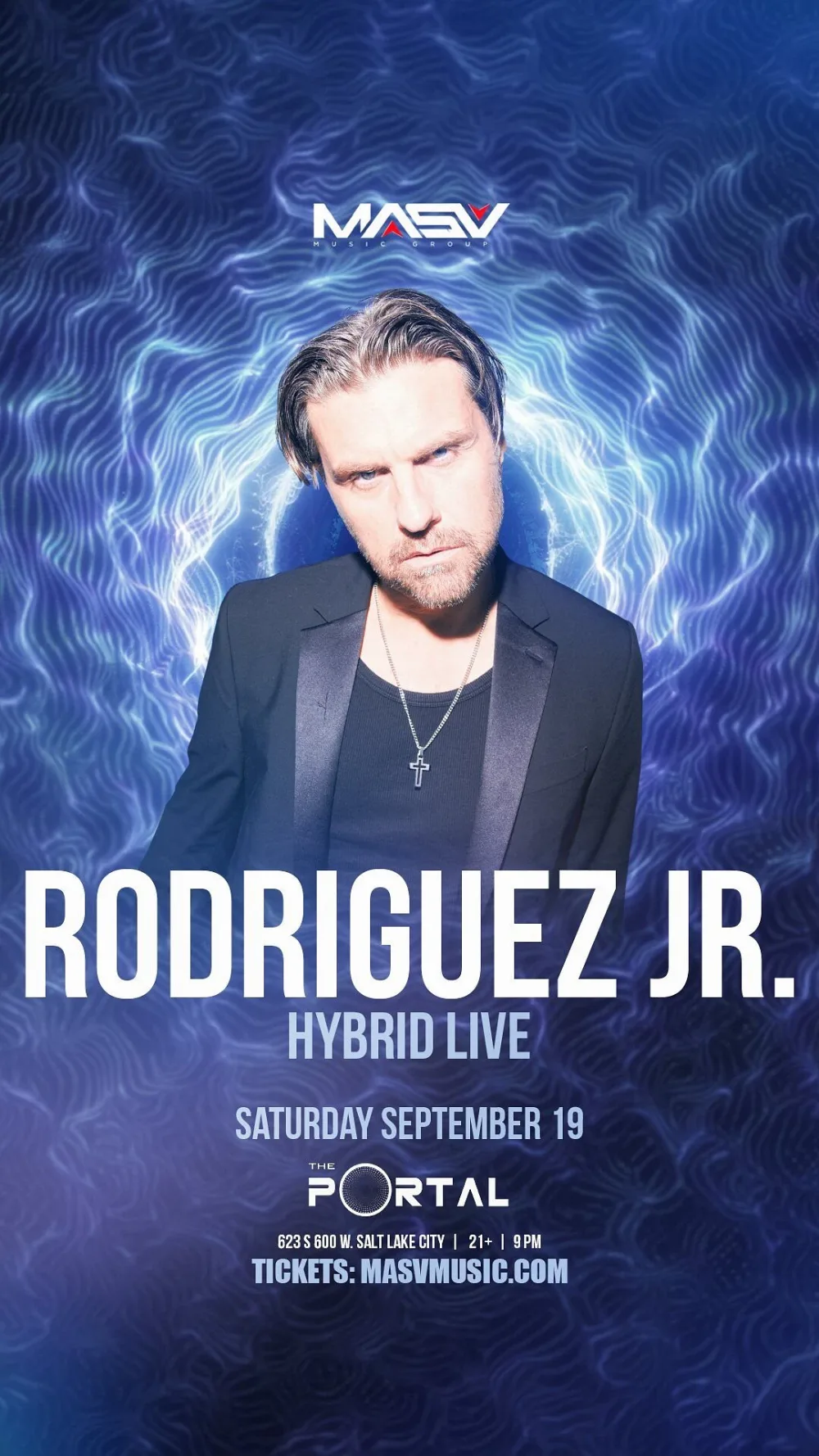Rodriguez Jr. — event flyer