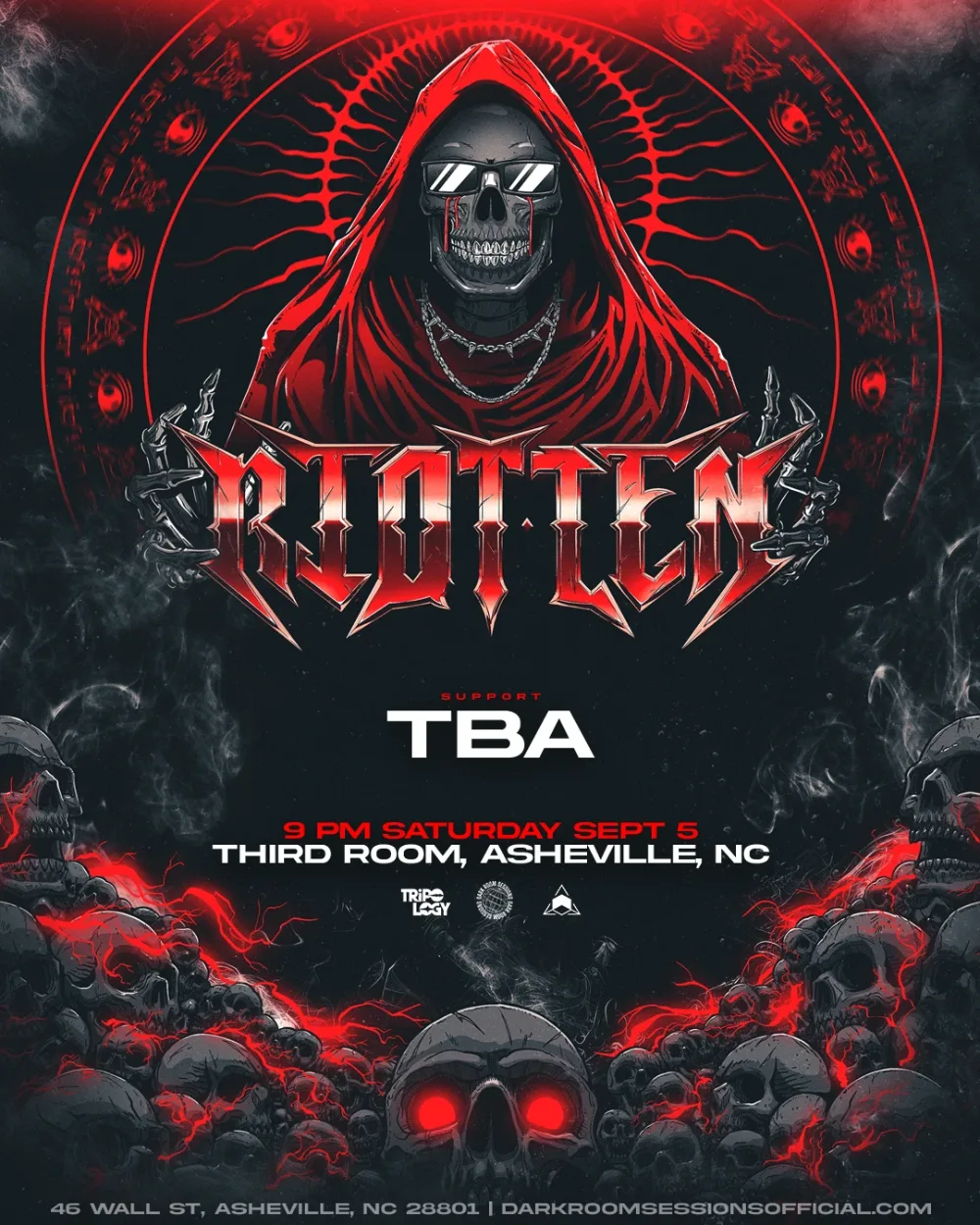 Riot Ten — event flyer
