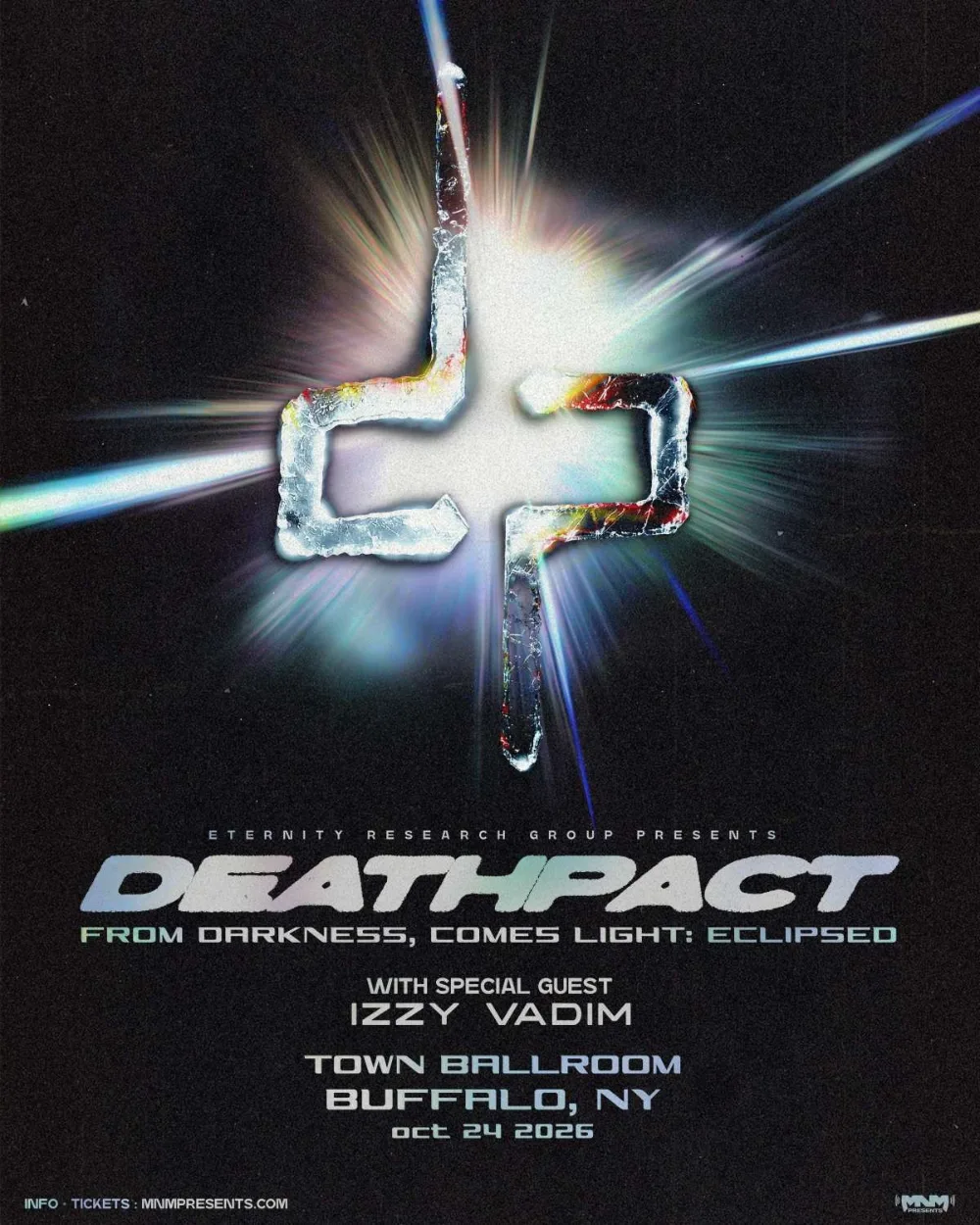 From Darkness, Comes Light — event flyer