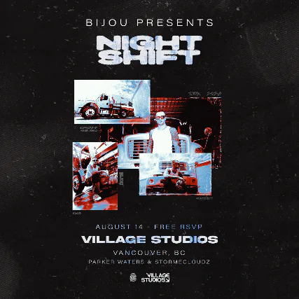 BIJOU — event flyer