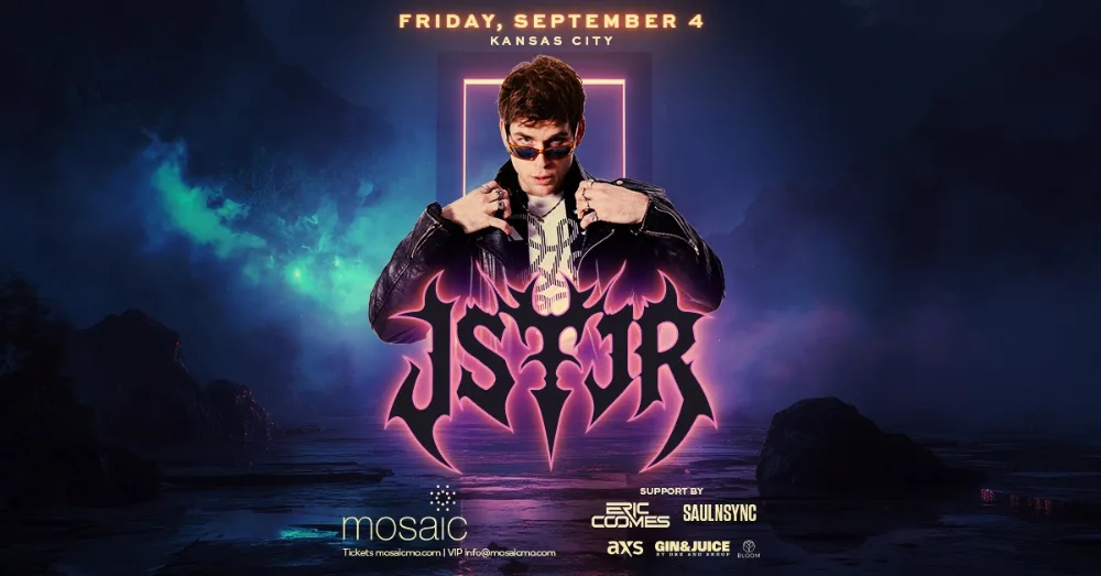 JSTJR — event flyer